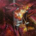 Carina Nebula : Dale Road House, 16" x 16", acrylic on canvas, 2012
