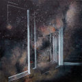 Milky Way : Sydenham Street, acrylic on canvas, 24” x 24”, 2012