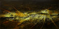 Rift Valley, acrylic on canvas, 20" x 40", 2011