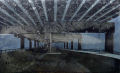 Double Vision, acrylic on canvas, 36" x 60", 2009, from the Urban Archaeology series by Pat Stanley